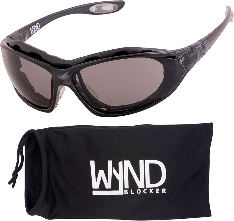 WYND Blocker Kraken Motorcycle Riding Glasses Extreme Sports Wrap Dry Eye Sunglasses (Model 336) - Image 1